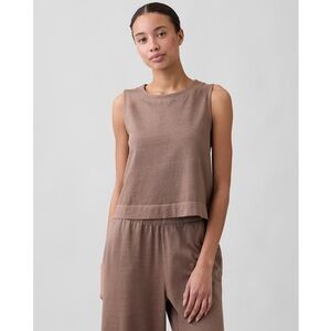 NWT Crewneck Lounge Shell Tank Top